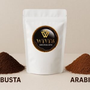 custom blend 50 50 (arabica + robusta)